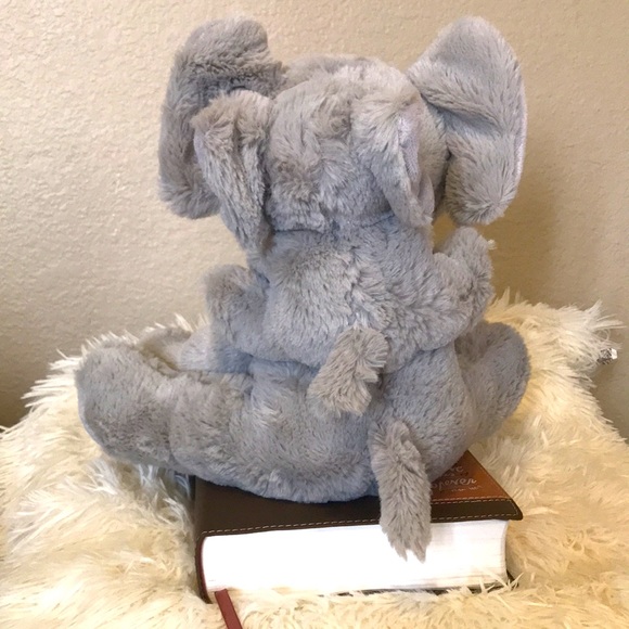 Elephant Stuffed Animal  with baby elephant attached - Picture 4 of 5